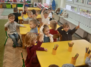 Zajęcia patriotyczne w Misiach i Żabkach