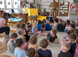 Wizyta Strażaka w Przedszkolu