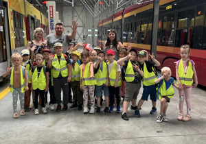 Zajączki w Zajezdni Tramwajowej