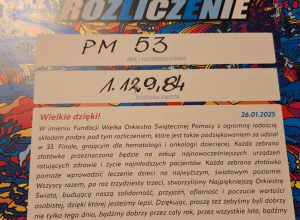 33 Finał Wielkiej Orkiestry Świątecznej Pomocy