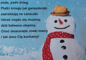 Zimowa rymowanka Julii