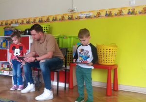 Grupa "Koty" podczas warsztatów - Dobrawa i Roch