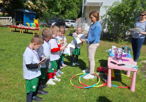 Wiosenny Turniej Sportowy - rozdanie dyplomów