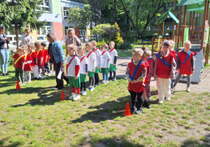 Drużyny podczas Wiosennego Turnieju Sportowego