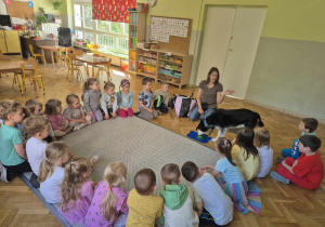 Dogoterapia w Przedszkolu - grupa "Misie"