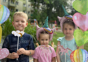 Grupa "Koty" - Gracjan, Lesiana, Maria