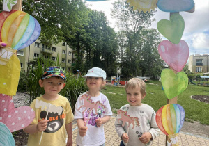 Grupa "Żaby" - Gustaw, Julia, Kacper