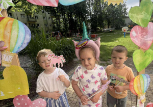 Grupa "Żaby" - Ignacy, Helena, Bartłomiej