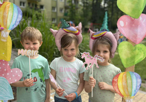 Grupa "Koty" - Kacper, Zofia, Maja W.