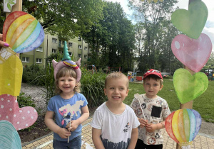 Grupa "Żaby" - Emilia, Mikołaj M., Cezary