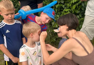 Piknik Rodzinny - malowanie twarzy