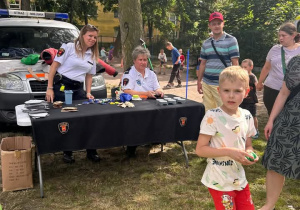 Straż miejska na Pikniku Rodzinnym