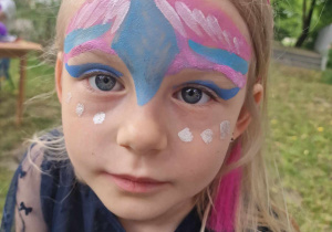Malowanie twarzy na Pikniku - Lena z Misiów