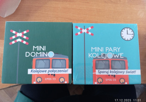 Gry jakie otrzymały dzieci od Pani Moniki.