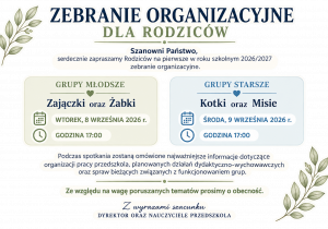 informacja o zebraniu