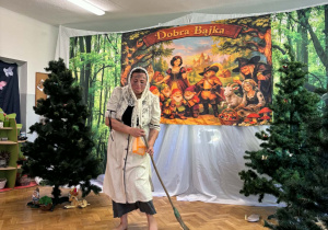 Kopciuszek podczas występu